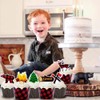 packingmaster 24 Pack Woodland Camping Lumberjack Deer Baby Bear Tree