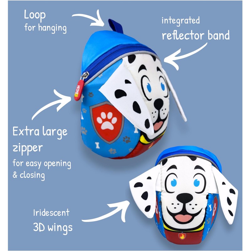 HECKBO 2-in-1 Children's Handlebar Bag & Backpack - Dog -
