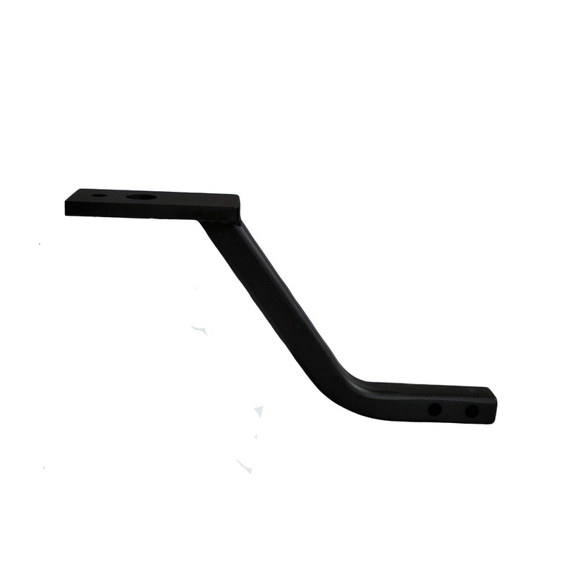 1 1/4" Receiver Hitch Riser and Extender with Tow Plate
