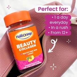 Haliborange Adult Beauty Collagen Gummies - 30 Pineapple Gummies