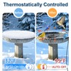 Webuys Bird Bath Heater for Outdoors in Winter, 100W Birdbath