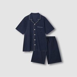 JAJU [JAJU/JAJU] Men's JAJU AIR Cotton 5-Minute Pajama Set_Navy