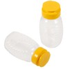 Kisangel Sets Multi-Purpose Squeeze Bottles Honey Jars Dispenser for Condiments