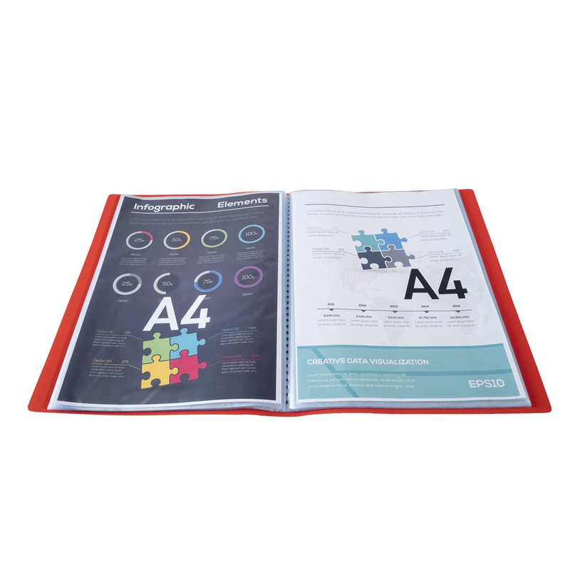 Exacompta - Ref 8525E - Soft PP Display Book -