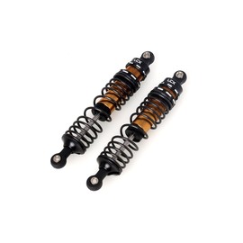 LCX Racing 1/10th RC Crawler Car 2PCS 100mm Aluminum Suspension Shock Absorber for F150 R 4x4 TRX4 TRX6 SCX10 II III PRO Wraith RR10 UTB10 Capra Gen7 Gen8 Gen9, Upgrades Parts Accessories (Rear)