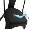 BUYUE 14" Magnetic Seat Cushion for Metal Stackable Kitchen Chair,