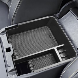 For 2024-2025 Ford Ranger Car Center Armrest Storage Organizer Box Accessories