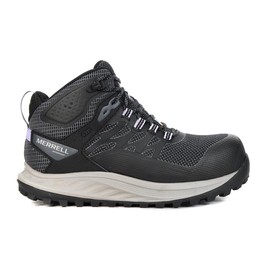 Merrell Women's Antora 3 Mid Wp Cabron Fiber CSA Safety Boot, Black, 10 M US