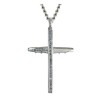 Shields of Strength Women's Stainless Steel Airplane Cross Necklace- Isaiah