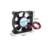 Jopto 5pcs 3D Printer Fan 5V DC Brushless Silent Cooling