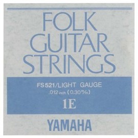 Yamaha FS521 Rose String for Acoustic Guitar 1 String x 6 Pack