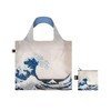 LOQI Museum Reusable Shopping Bags (Set of 3), Water Lilies,
