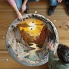 Classic Puzzles, Round Puzzle 1000 Pieces Puzzle Adults, Vision 3D