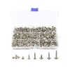 LBY 900pcs M2.3 M2.6 M3 Truss Head Self-Tapping Screws, Wafer