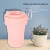 Folding Coffee Cup Silicone Heat Insulation Good Sealing Collapsible Water