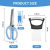 GDFHBD 1 Piece Kitchen Scissors And 1 Piece Fruit And