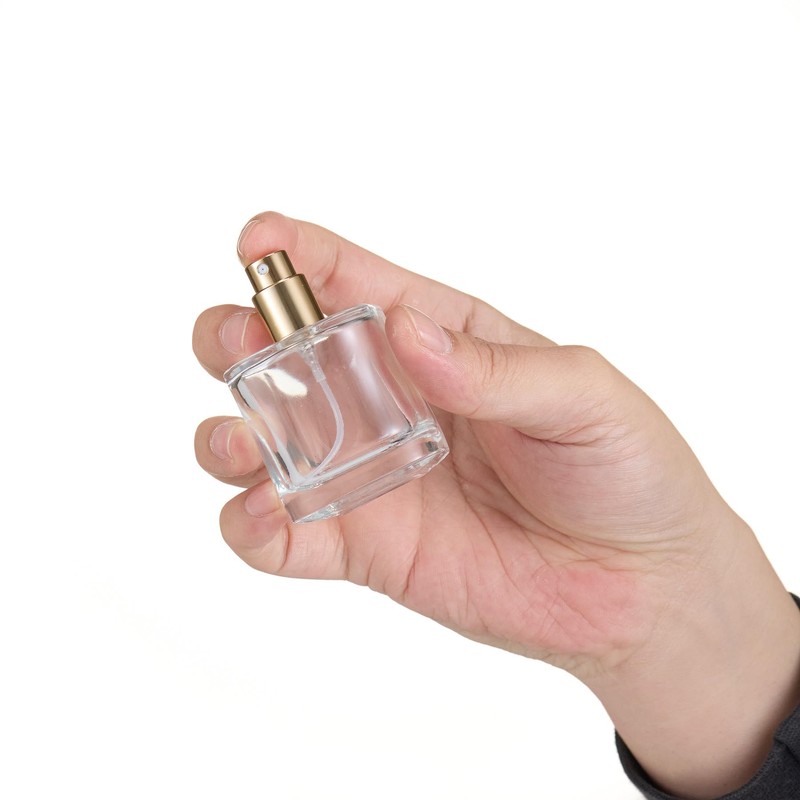 JJKMALL 2 Pack 30ml / 1 Oz Transparent Refillable Perfume