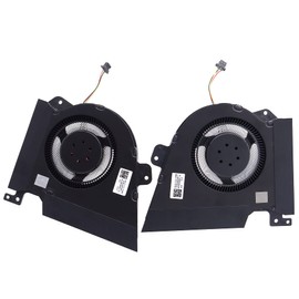 Deal4GO CPU Cooling Fan DFSCK22105182D FMB9 w/GPU Cooler Fan FMB8 for ASUS ROG Zephyrus Duo 15 GX550 GX550LWS GX550LXS