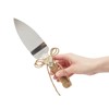 4 Piece Rustic-Style Wedding Cake Knife and Server Set with