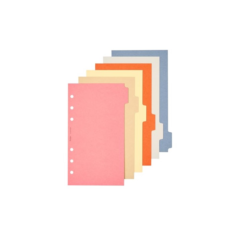 Noritsu BRF4006 Binding Index Personal Organizer Refill, Paper Index, Bible,