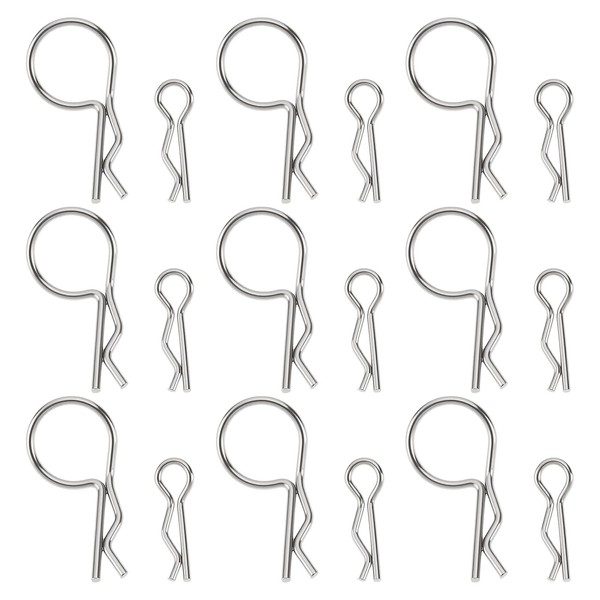 Briny River 30pcs RC Car Body Split Pin Body Clips