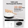 EZVALO Under Cabinet Lighting with Charging Station,1000mAh Rechargeable Puck Lights