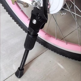 HXHWKEN Bicycle Stand 12 Inch Children's Bicycle Single Side Stand Adjustable Bicycle Stand Bicycle Side Stand for Children's Bicycles Accessories