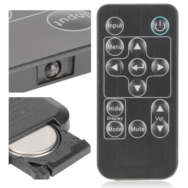 PUSOKEI Projector Remote Control Replacement Smart Projector Remote Control for