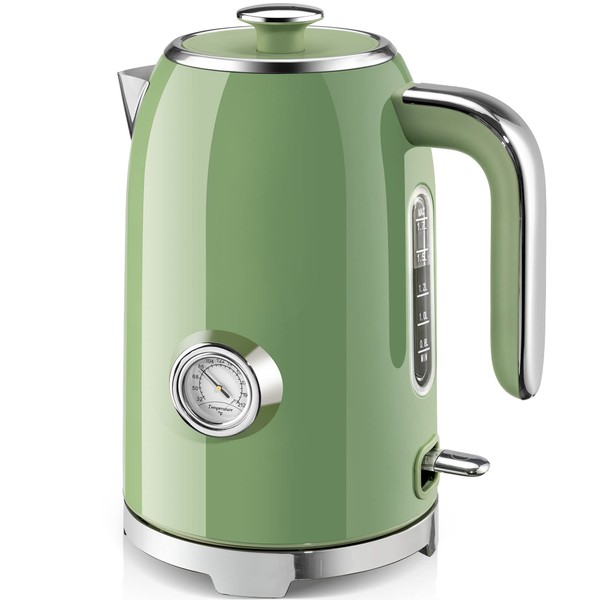 SUSTEAS Electric Kettle - 57oz Hot Tea Water Boiler with
