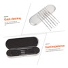 Healeved 1set Comfortable Ear Picks Stainless Steel Ear Wax Removal