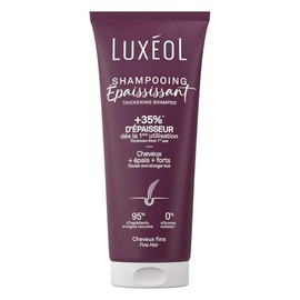 LUXÉOL - Verdickungs-Shampoo – +35% Dicke ab der ersten Anwendung* – nachgewiesene Wirksamkeit – mit Rotalge, Reisprotein & Hyaluronsäure – ohne Silikone – hergestellt in Frankreich – 200 ml