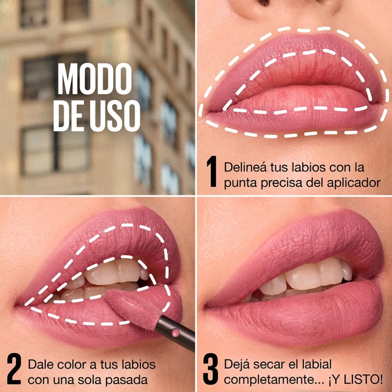Labial Líquido New York Super Stay Founder 5ml Maybelline