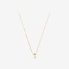 Gold&Deer 14KGP Mellow Pebble Pearl Necklace White Gold / 골드앤디어