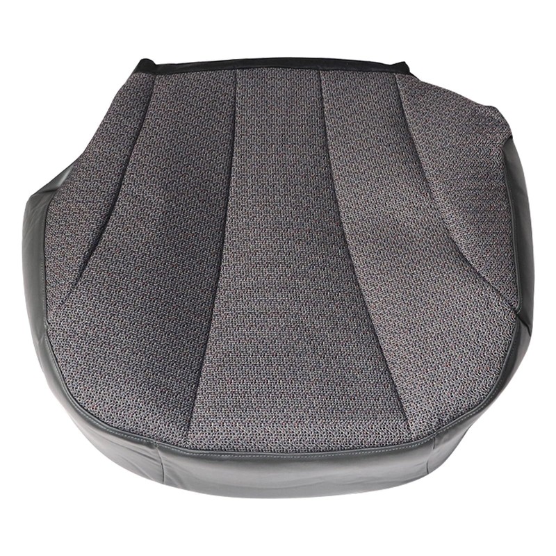 SecosAutoparts Driver Side Bottom Replacement Cloth Seat Cover Dark Gray