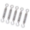 eoocvt 5pcs M4 Stainless Steel 304 Turnbuckle Wire Rope Tension