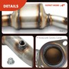 A-Premium Front Right Catalytic Converter Kit Direct-Fit Compatible with Ford