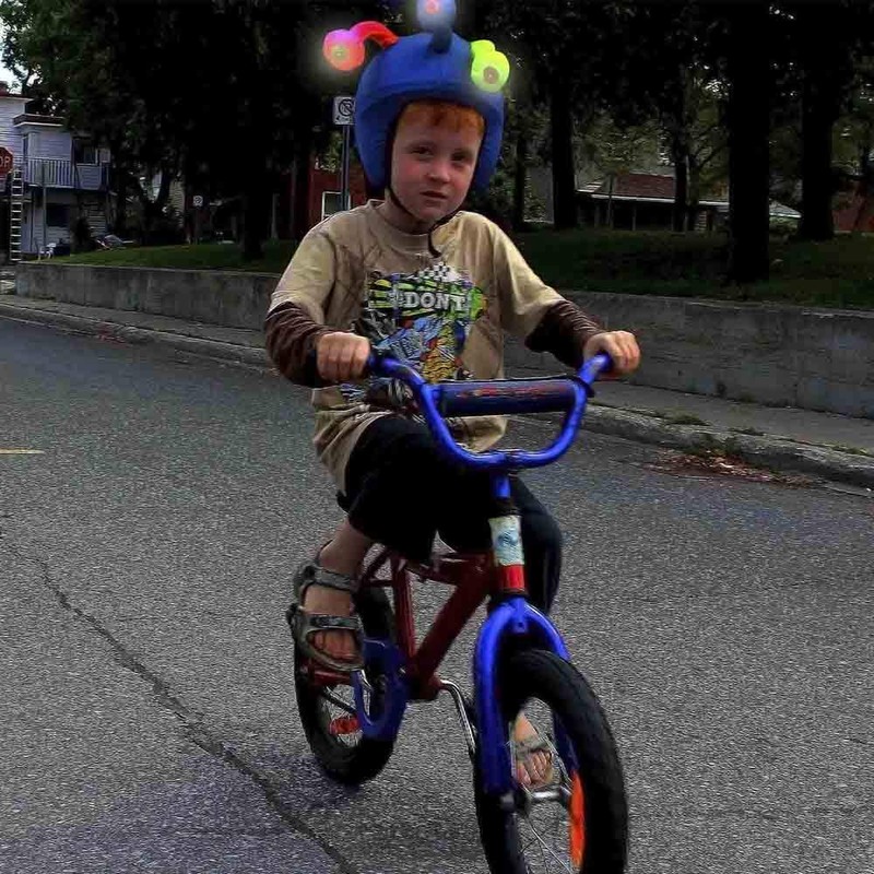 COOLCASC LED MONSTER Multisport Helmet Cover