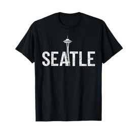 Cool Seattle Space Needle Souvenir USA Washington Gift T-Shirt