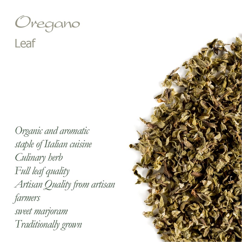 Oregano Organic Spice Gourmet Herb - Dried Greek Wild Marjoram