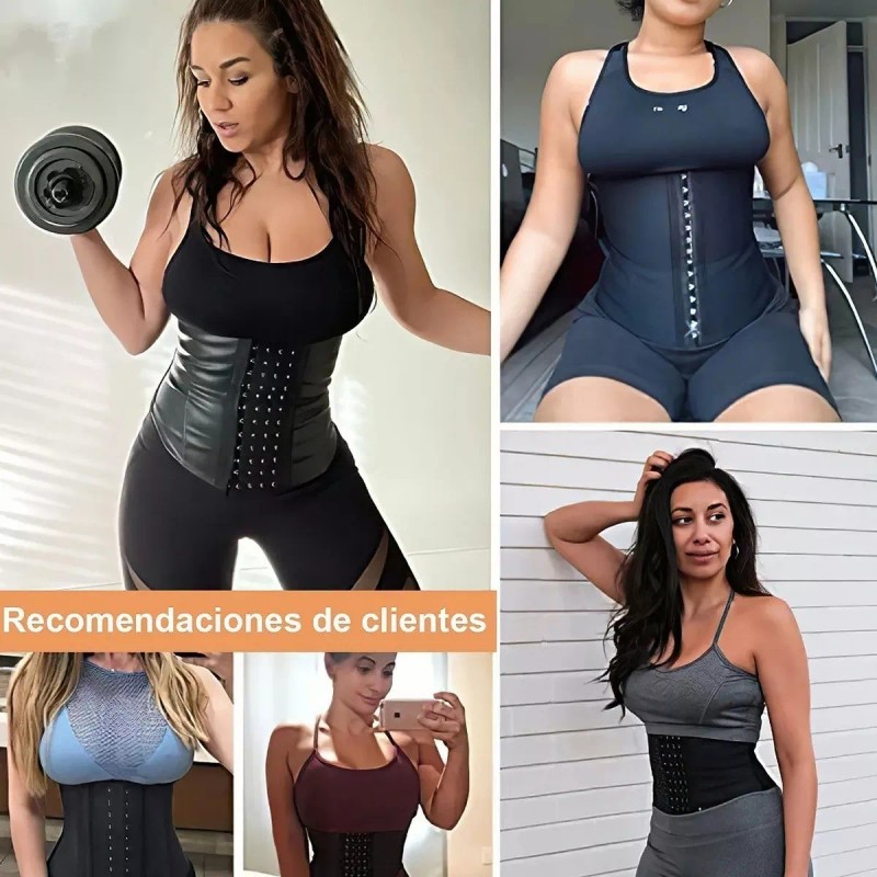 Vaduma Fajas Colombianas Reductoras De Latex Modeladora 25 Varillas