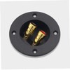 Operitacx 4pcs Round Speaker Terminal Binding Post Connector for Subwoofer