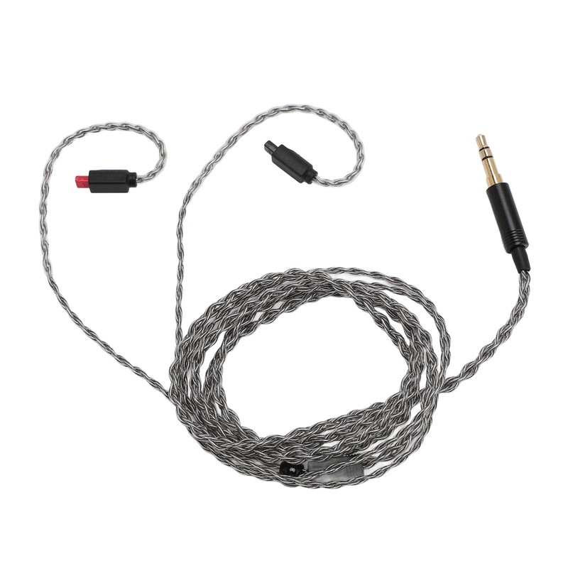 Headphone Cable 4 Strands Silver Plated Copper Anti Stangling 3.5MM