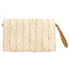 Buric Straw Clutch Purses for Women Woven Straw Crossbody Bags