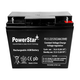 PowerStar® HR22-12 Genuine BB Battery - 22 amp Hour - 12 Volt