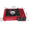 Vivicreate 8500 BTU Portable Stove, Camping Stove, Butane Stove,Butane Burner,