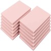 SGHUO 12pcs 4"x6" Pink Rubber Carving Blocks Linoleum Block Stamp