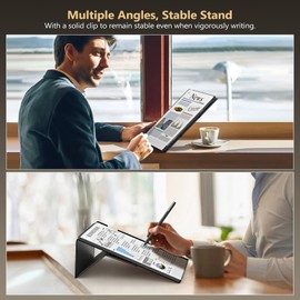 TiMOVO Stand Case for Remarkable Paper Pro 11.8 Inch 2024, Multi Angle Foldable Folio Cover with Pen Holder for Remarkable Paper Pro Color Tablet, Support Auto Wake/Sleep, Black