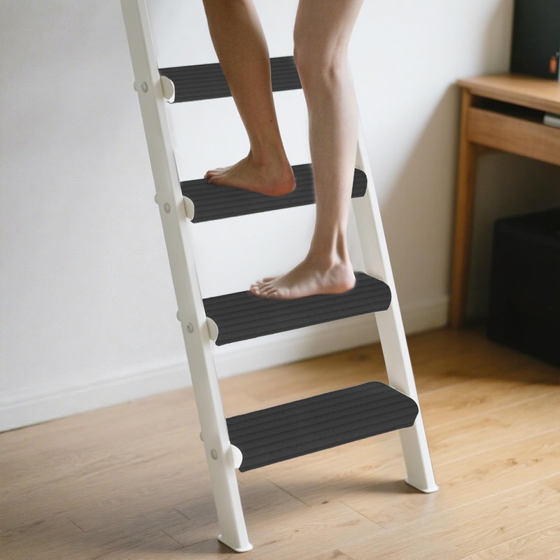 Bunk Bed Ladder Pads, 7.1In x 6.7Ft Self-Adhesive Ladder Pads,