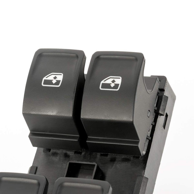 LST Electric Window Regulator Switch Front Left Black 5G0959857D