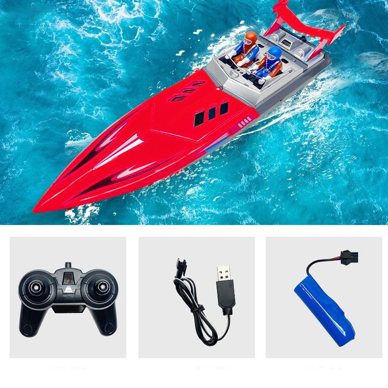 2.4G Remote Control Boat Mini Sailboat Model High Speed RC